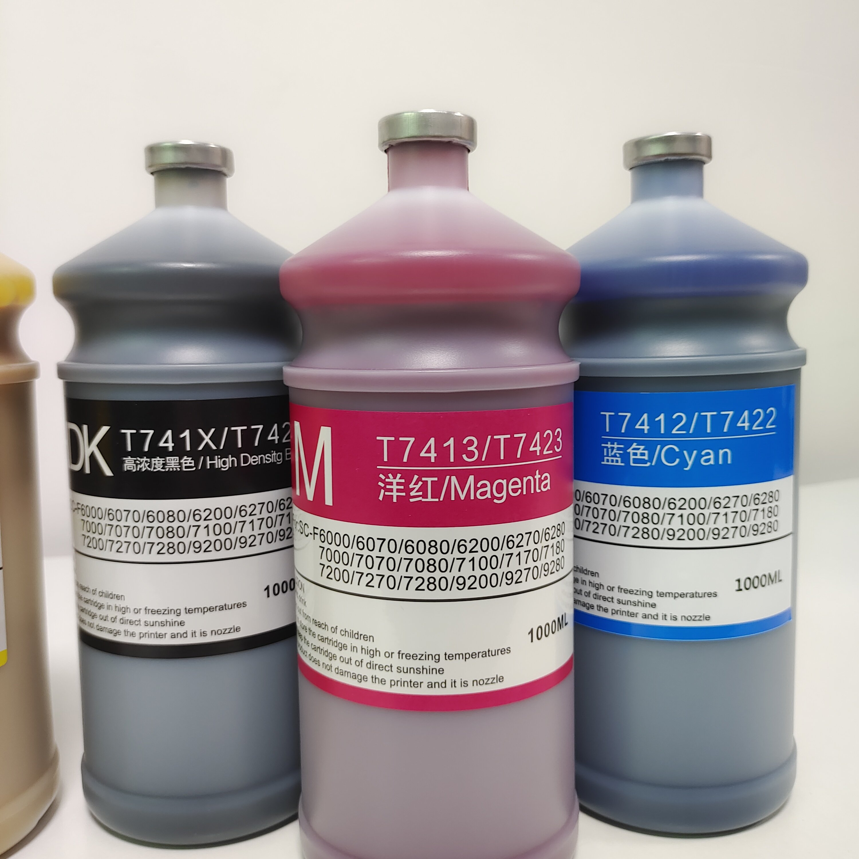 Epson substitute ink 1 Litre Heat Transfer Dye Sublimation Ink For Epson F6080 F6280 F7080 f7280 F9280 F9380 Printer