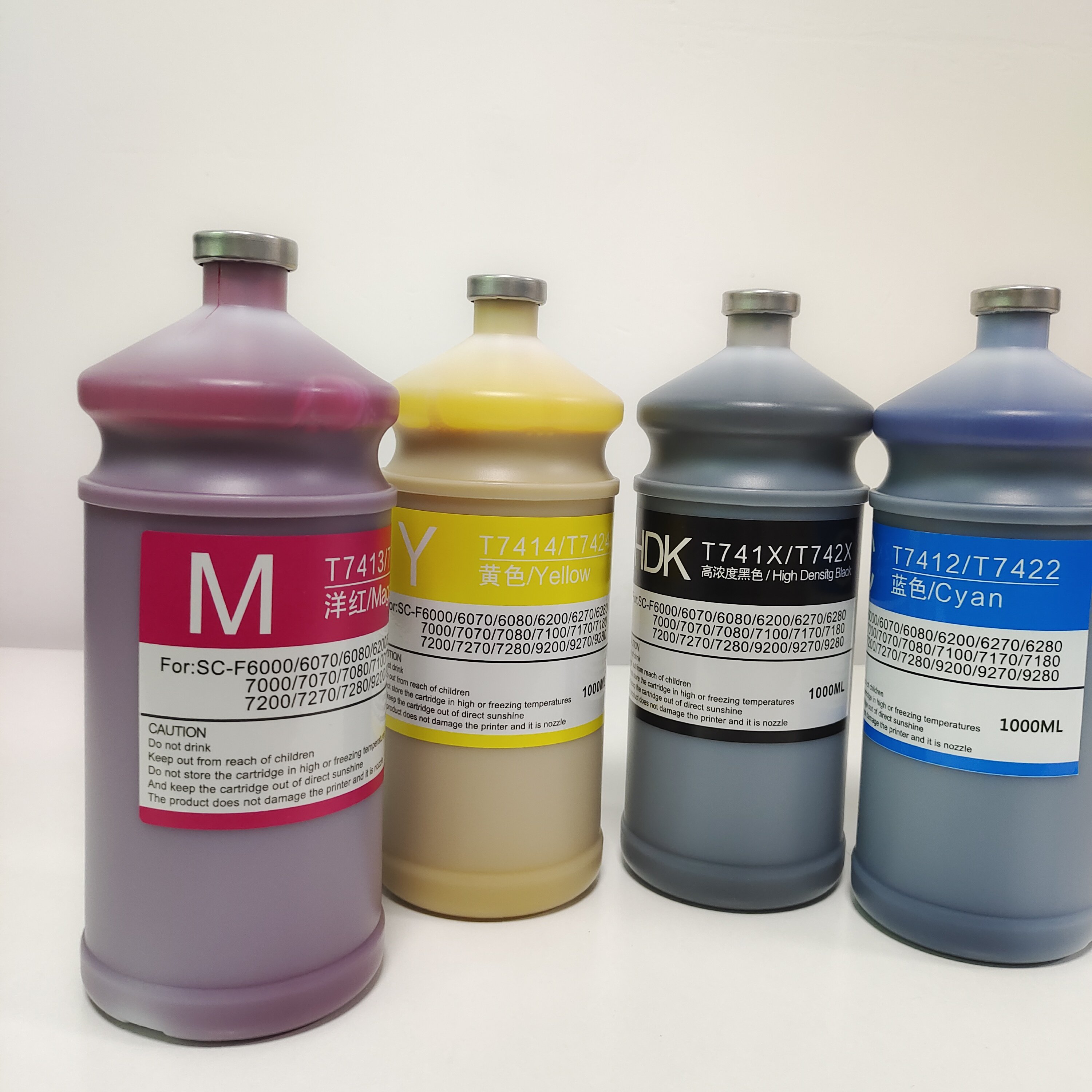 Epson substitute ink 1 Litre Heat Transfer Dye Sublimation Ink For Epson F6080 F6280 F7080 f7280 F9280 F9380 Printer