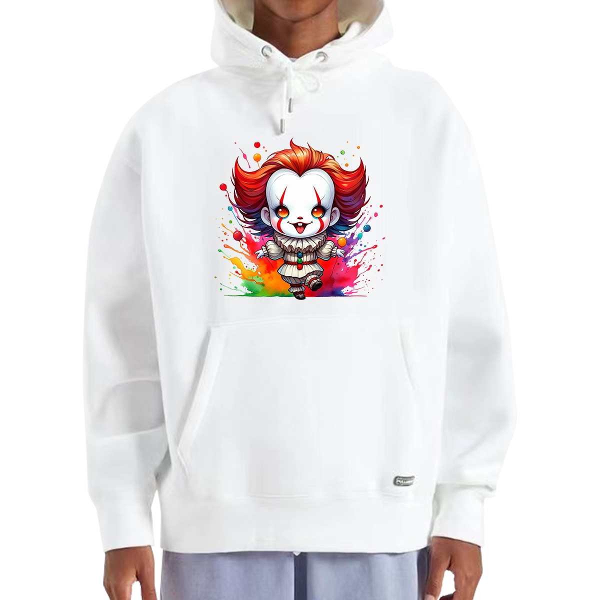 Halloween Ready to Press on Garment Screen Print Transfers Factory DTF Clothing Heat Transfer Cartoon Funny Designs Skull CN;FUJ