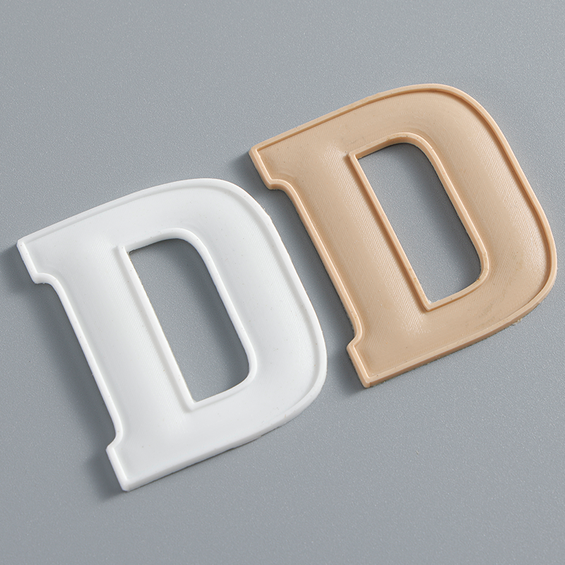 Hot Clothing Labels 3D Silicone Heat Press Stickers Transfer Printing Label
