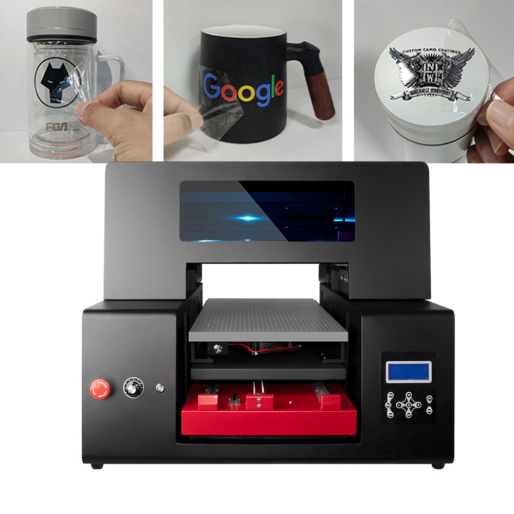 Refinecolor A3 UV DTF Printer Printing AB Film Double DX9 Air Cooling Led UV Transfer Sticker Non Powders For Irregular Products