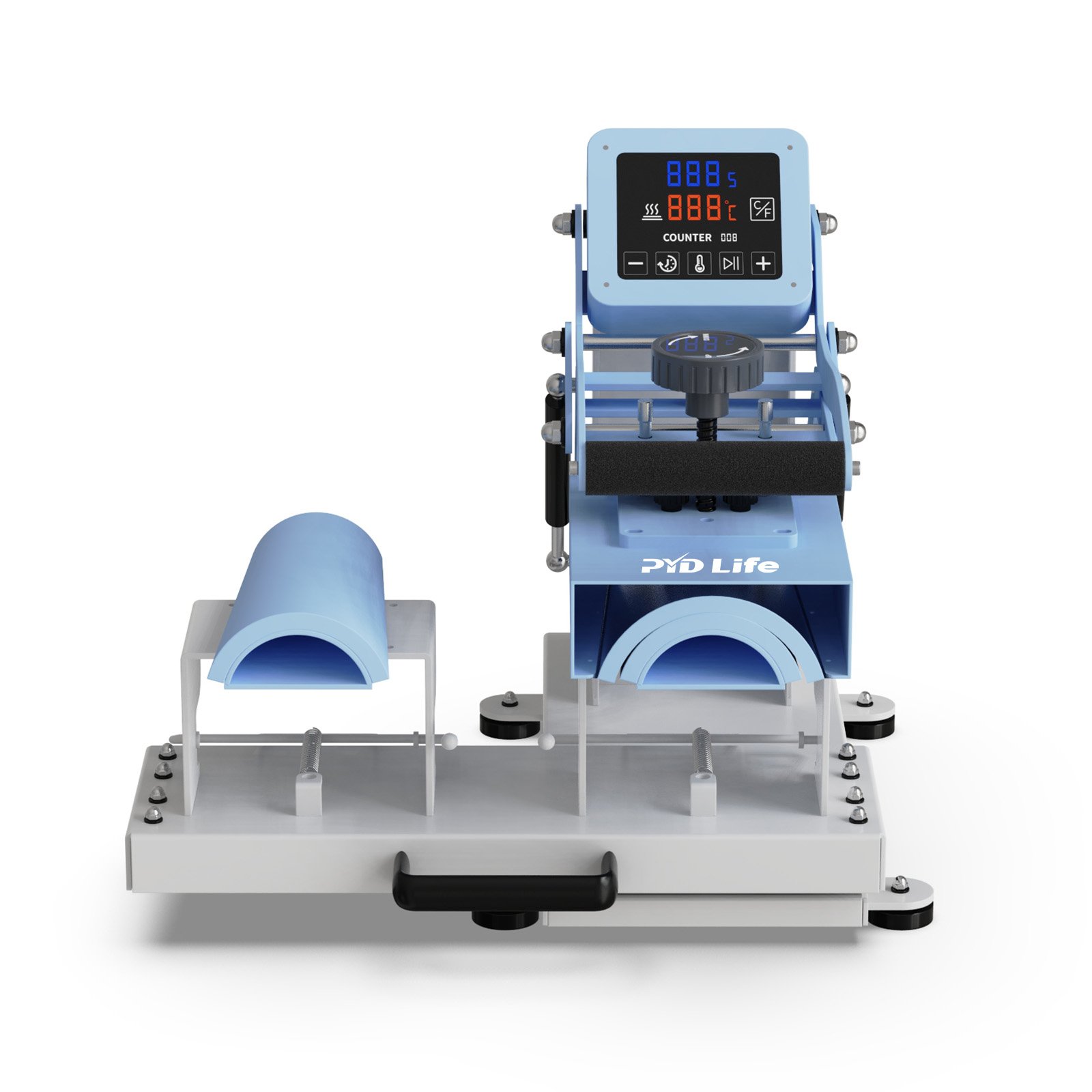 PYD Life Shin Guard Transfer Printing Sublimation Machine Double Station Shin Guard Heat Press