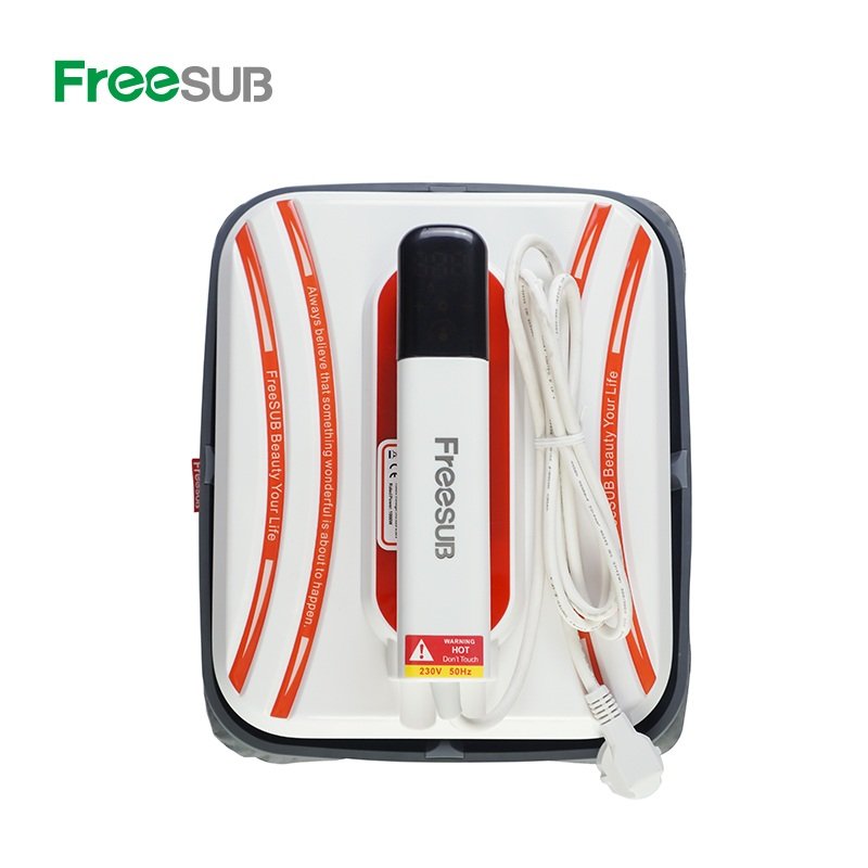 2020 New arrival Freesub Portable heat press machine t-shirt sublimation machine 12*10 inch t shirt printing machine P1210