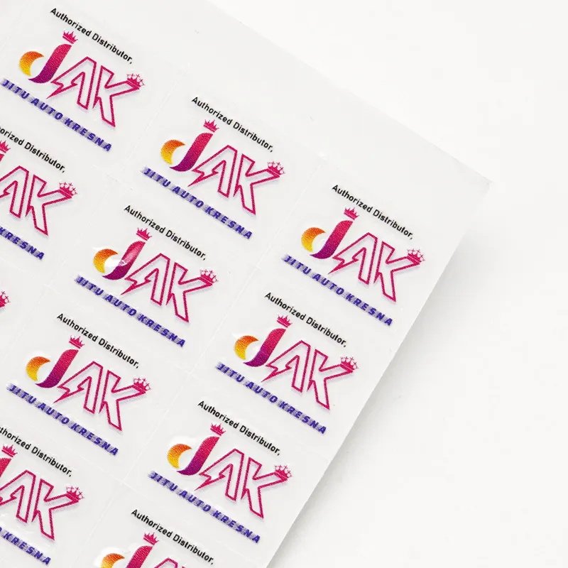 Waterproof Custom Brand Printing Vinyl Uv Cup Transfer Stickers 3d Logos For Packaging Labels Vinyl Decals