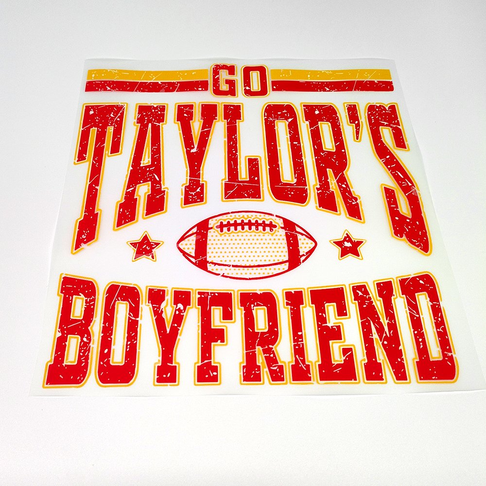 cheap wholesale Dtf heat press iron on transfers screen printing stickers hot sale custom kelce 87 nfl dtf heat transfers