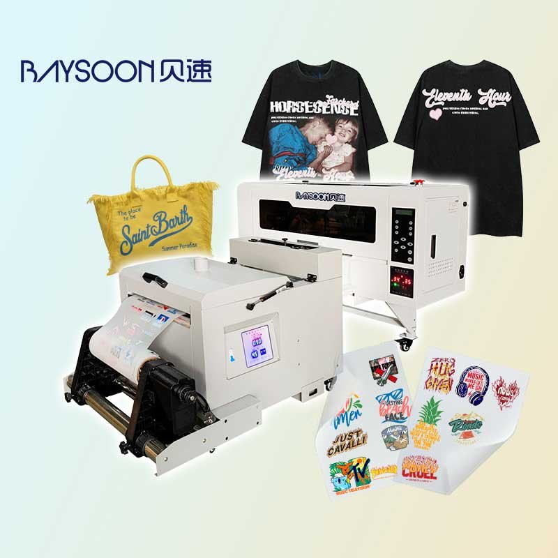 Flatbed garment printer 3d t shirt clothing imprimante dtf shaker and dryer dtg printer tshirt printing machine