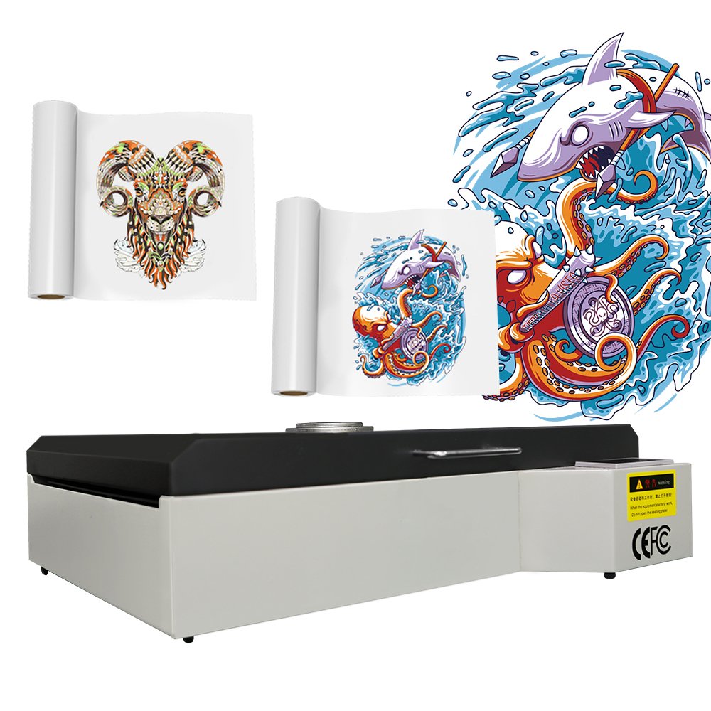 Erasmart DTF Printer PET Film 30cm DTF Heat Transfer Film For Printing Textiles