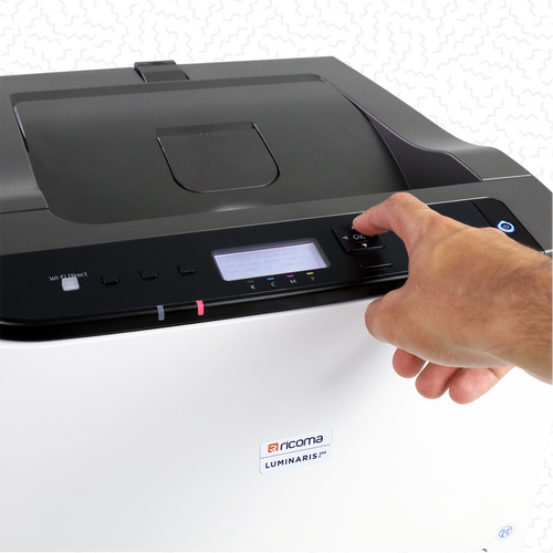 RICOMA Luminaris 200 White Toner Transfer Printer - PRINT ON ANY SURFACE, BUNDLE (Printer and heat press)