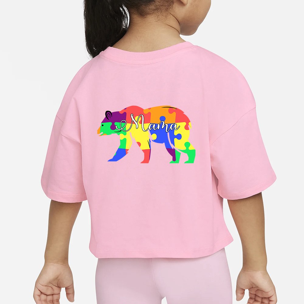 Wholesale Autism Awareness Heat Transfer Printing T-shirt Design
