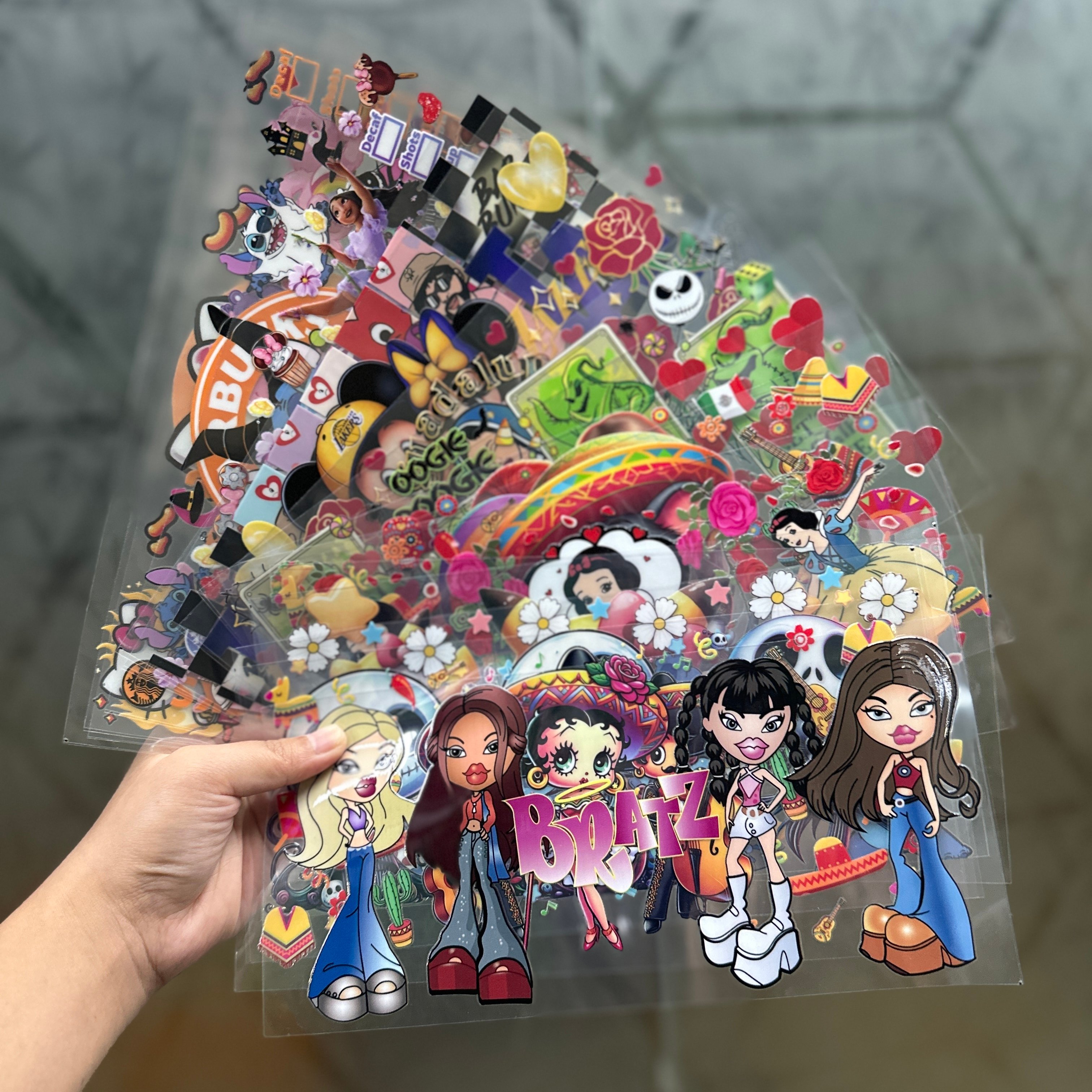 Factory Direct Price Custom Hot Sale 6000+ New Design Waterproof uvdtf Cup Wraps 3D Transfer Label Stickers