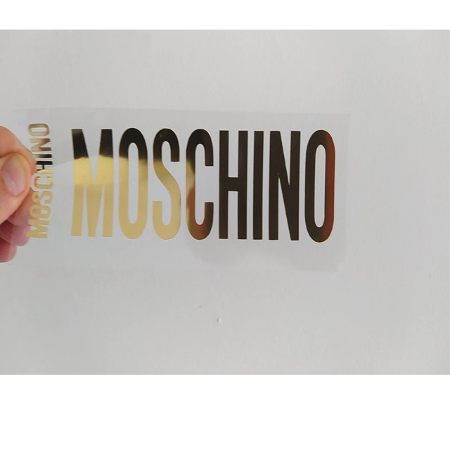 custom logo brand name printing removable adhesive vinyl sticker transfer die cut logo stickers