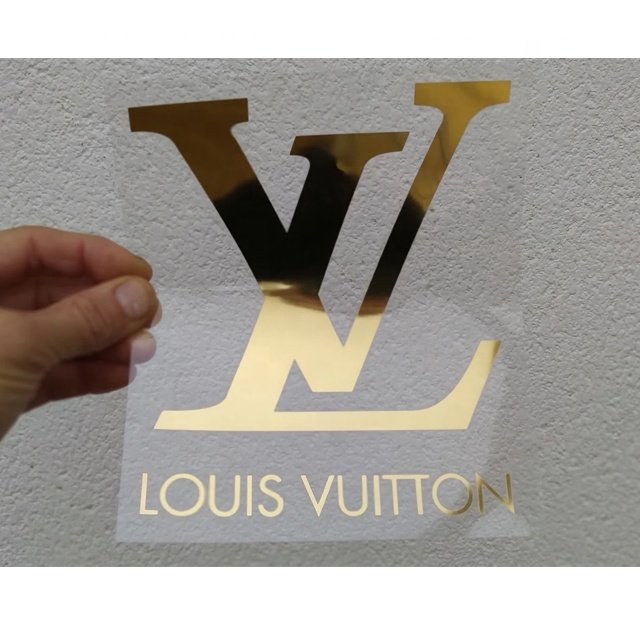 custom logo brand name printing removable adhesive vinyl sticker transfer die cut logo stickers