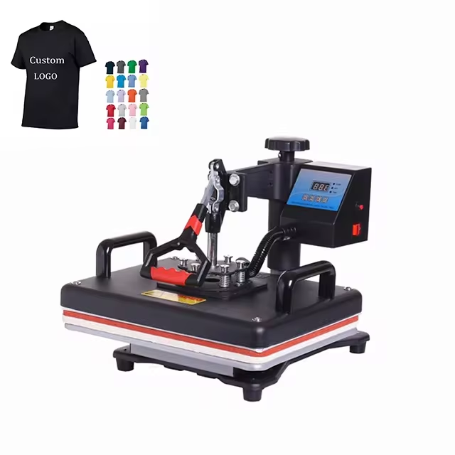 heat press machines printing press Hydraulic heat transfer machine for t-shirts cap heat press machine