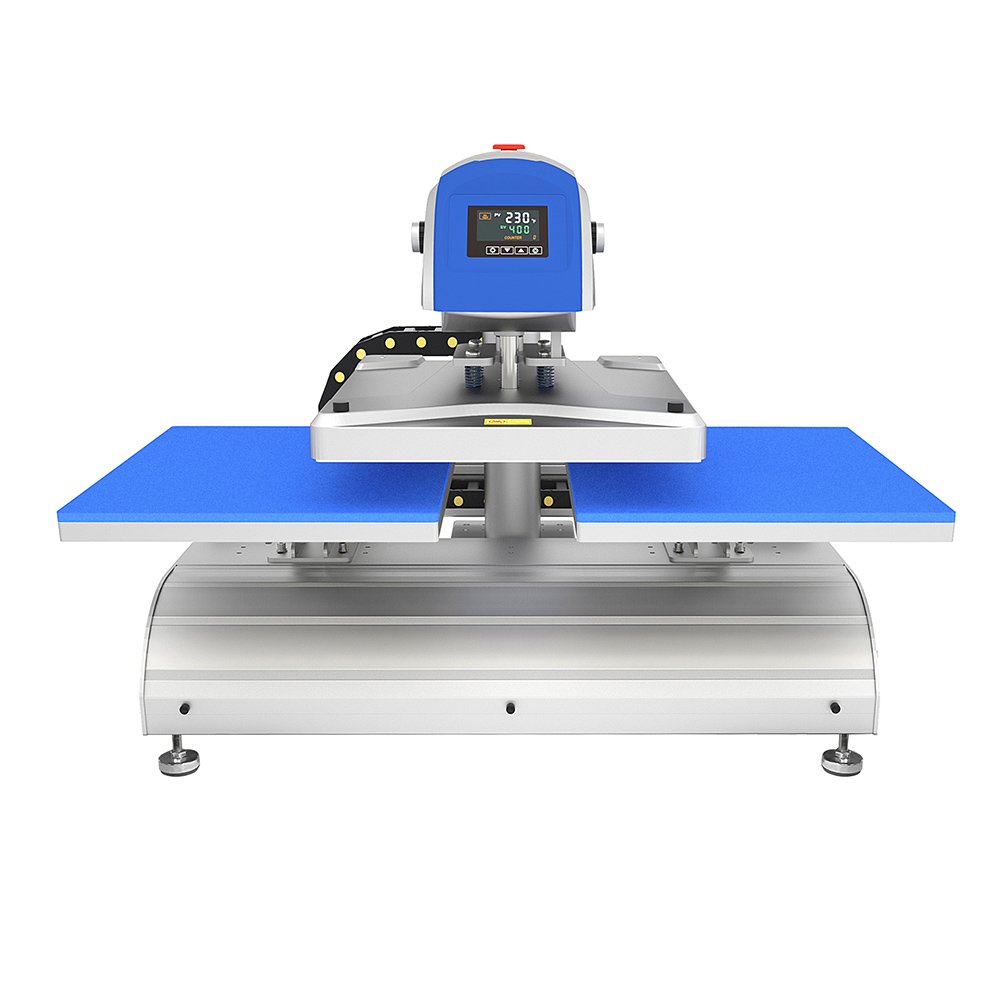 40*50cm Electric Automatic Twin Station Heat Press Machine With Laser Alignment + Changeable Paltens