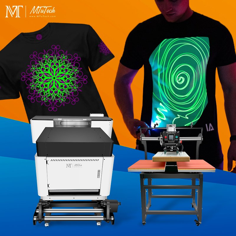 Low investment And High Return MTuTech Pet Film for Best DTF Printer 60cm i3200 Heat Transfer Printing