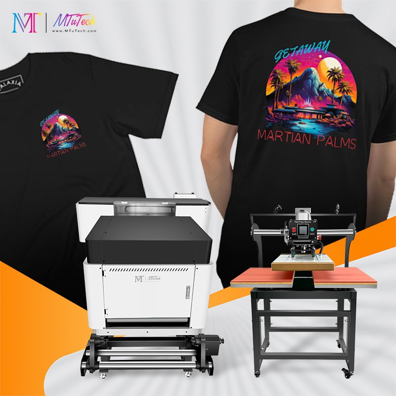 Low investment And High Return MTuTech Pet Film for Best DTF Printer 60cm i3200 Heat Transfer Printing