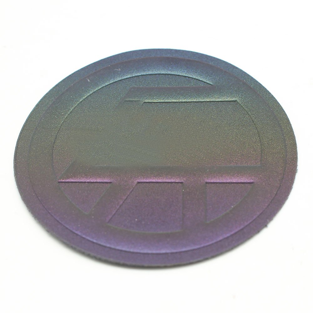 3D Gold Foil Color Rubber High Frequency Iron on Transfer Patch for garment