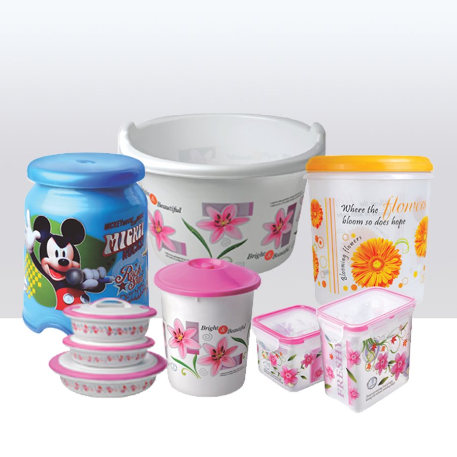 Big Plastic Paint Bucket Container Round Bucket Heat Transfer Machine Paint Bucket Printing Machine