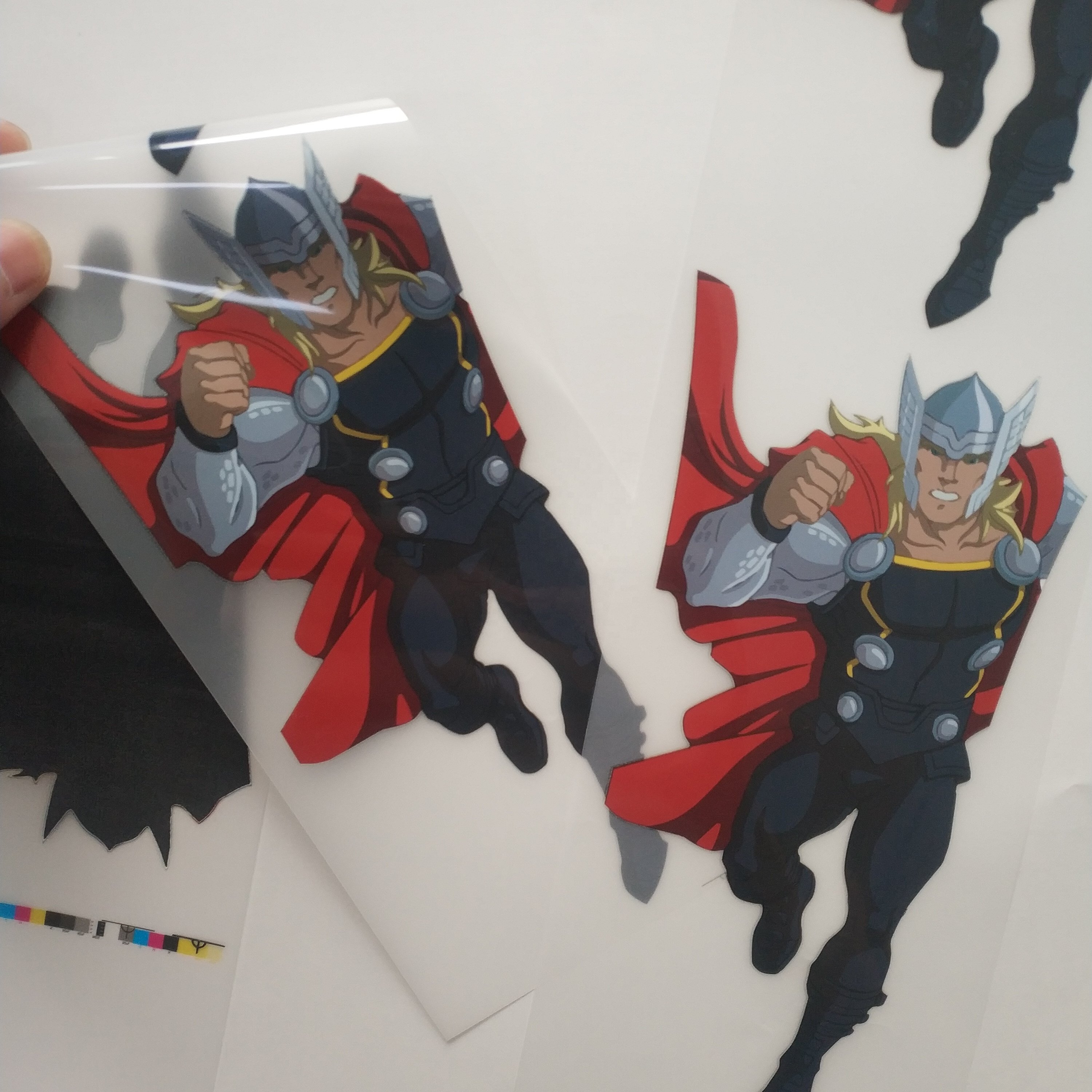 Factory Customization Design Fabric Heat Transfer Printing for Clothing Sticker