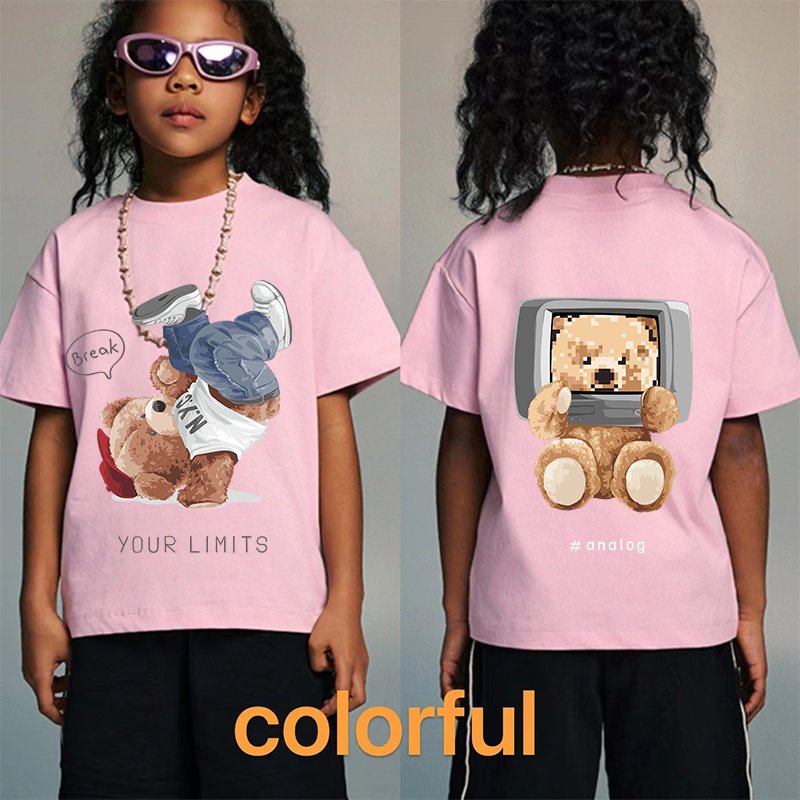 Wholesale High Quality Vinyl Heat Transfer Waterproof Labels DTF T-Shirts Fashion Stickers Transfer Printing Product