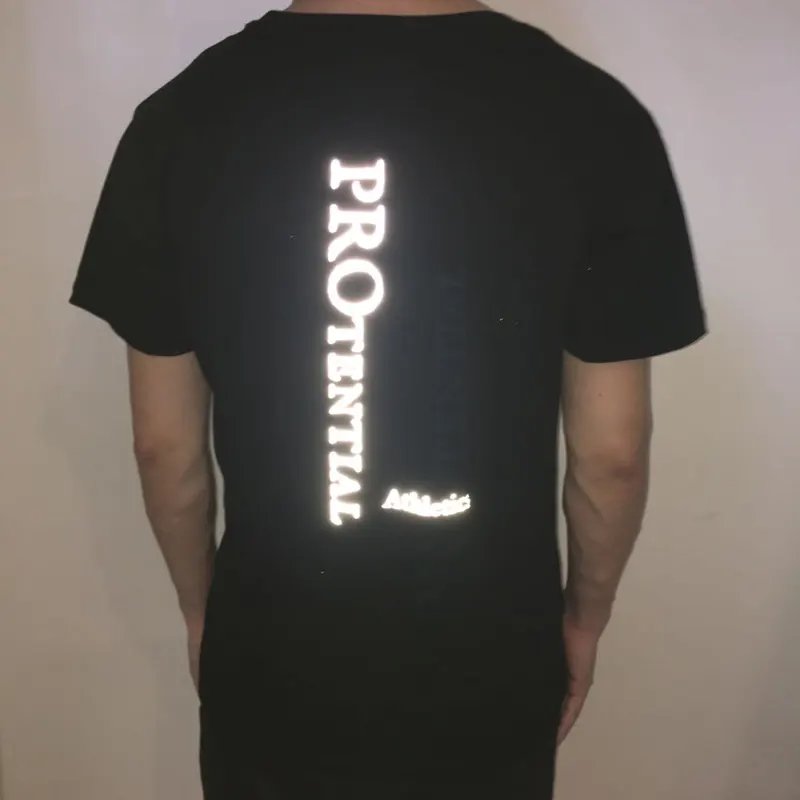 Silver iron on segmented reflective tape reflective heat transfer trims for clothing reflective Heat transfer