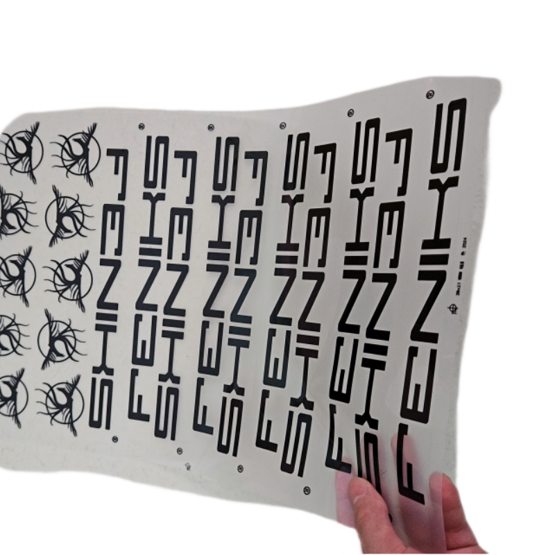 High Quality Custom heat transfer silicone transfer printing for garment