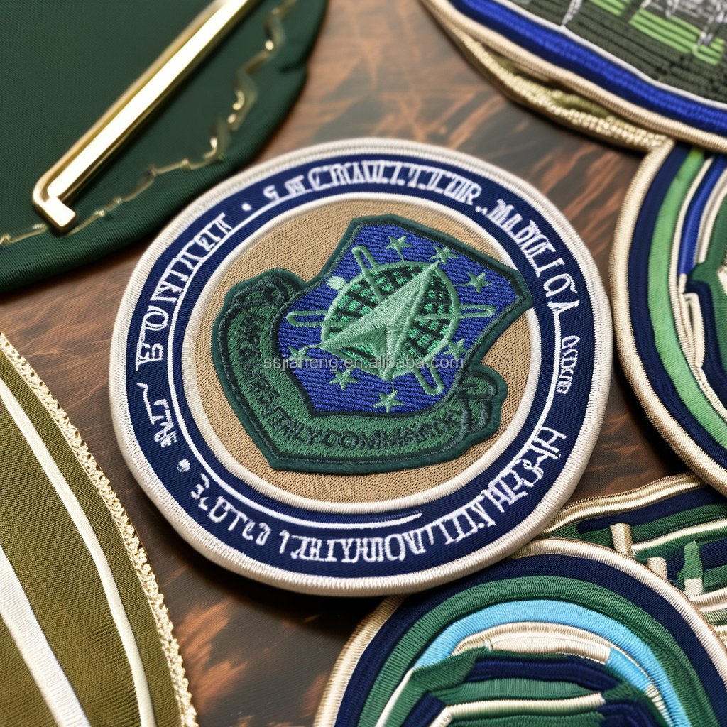 Custom Chenille Patches Embroidery Woven Leather Rubber Heat Transfer Printing PVC/PU Thermal Sublimation Patches