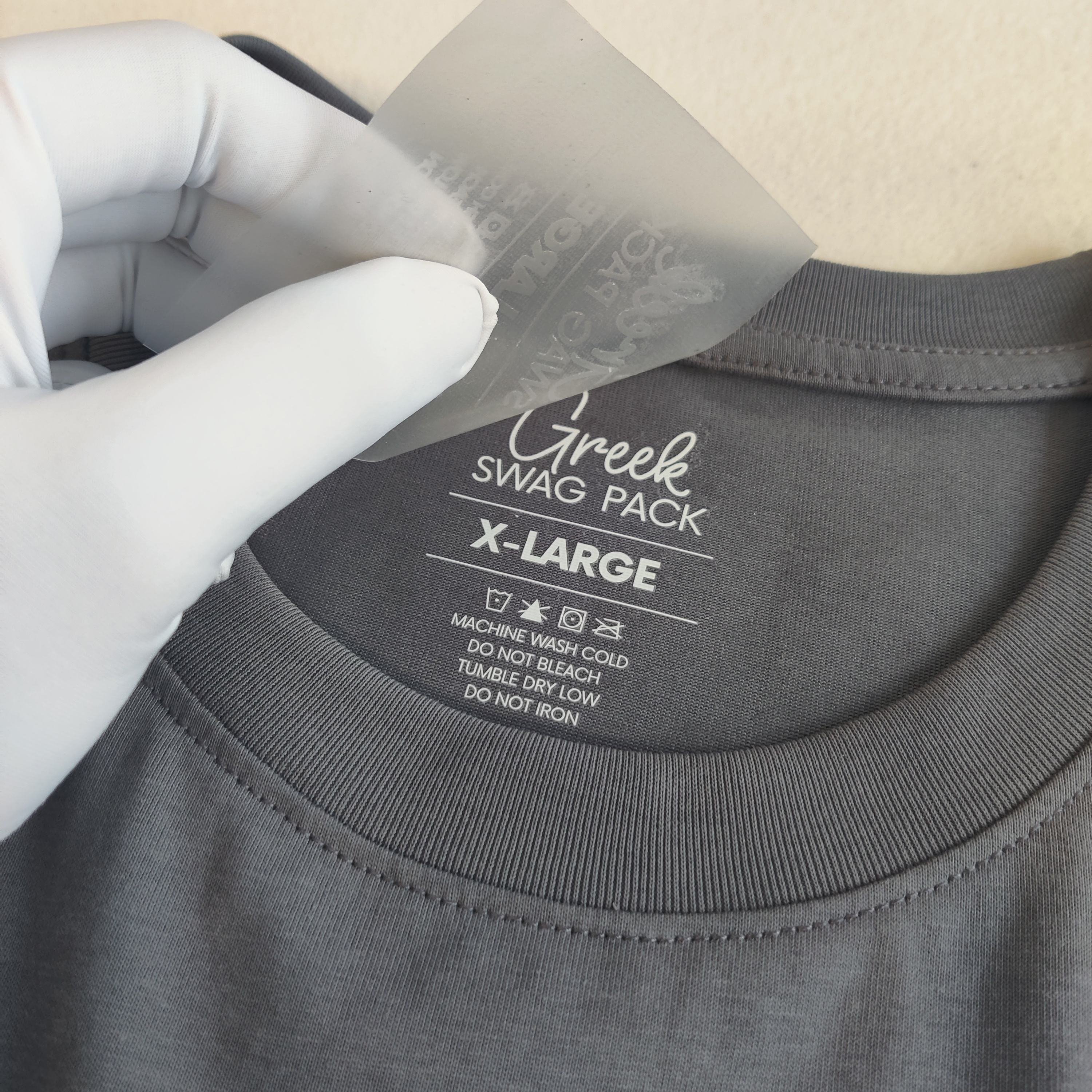 Custom Clothing Silicone Label Iron On T Shirt Garment Heat Transfer Logo Silicone Rubber Logo 3D Silicone Labels For Clothing
