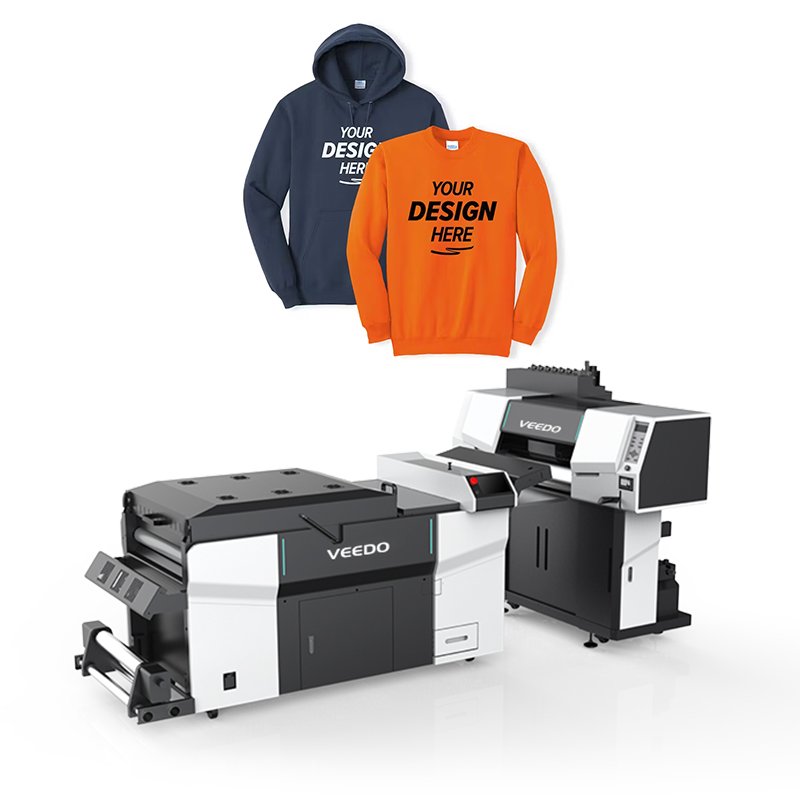 60cm dtf printer PET Transfer Film Fluorescent Digital Transfer Printing Machine