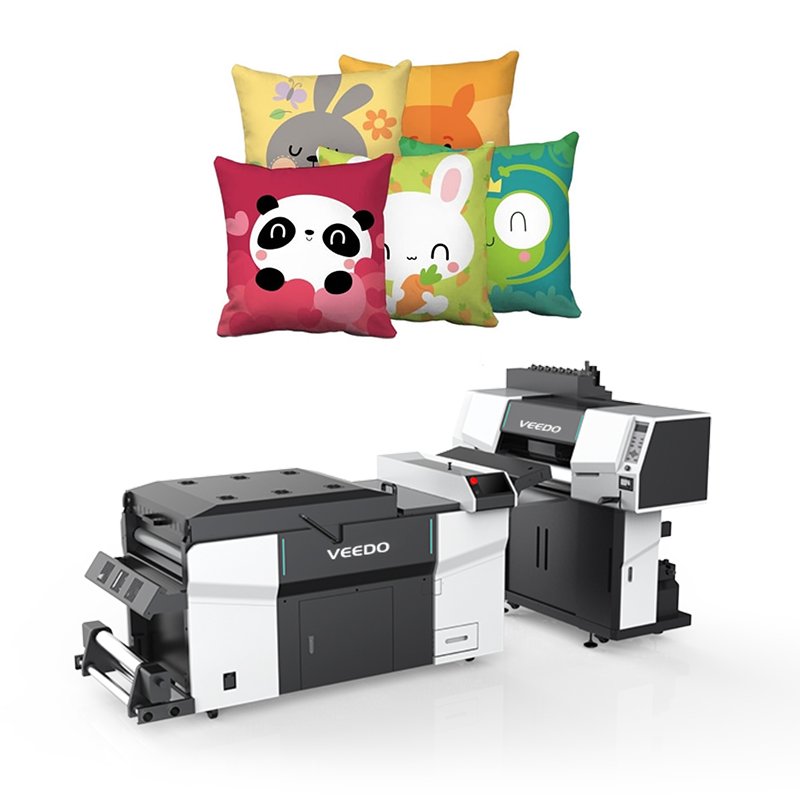 60cm dtf printer PET Transfer Film Fluorescent Digital Transfer Printing Machine