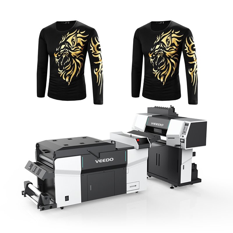 60cm dtf printer PET Transfer Film Fluorescent Digital Transfer Printing Machine