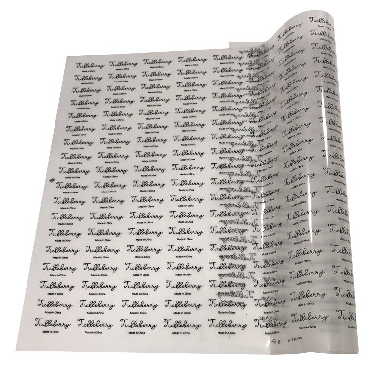 Iron on Tagless Labels Custom Heat Transfer Sticker Tshirts with Logo Custom Logo Printed Garment Labels 3d Printed Shoes Offset