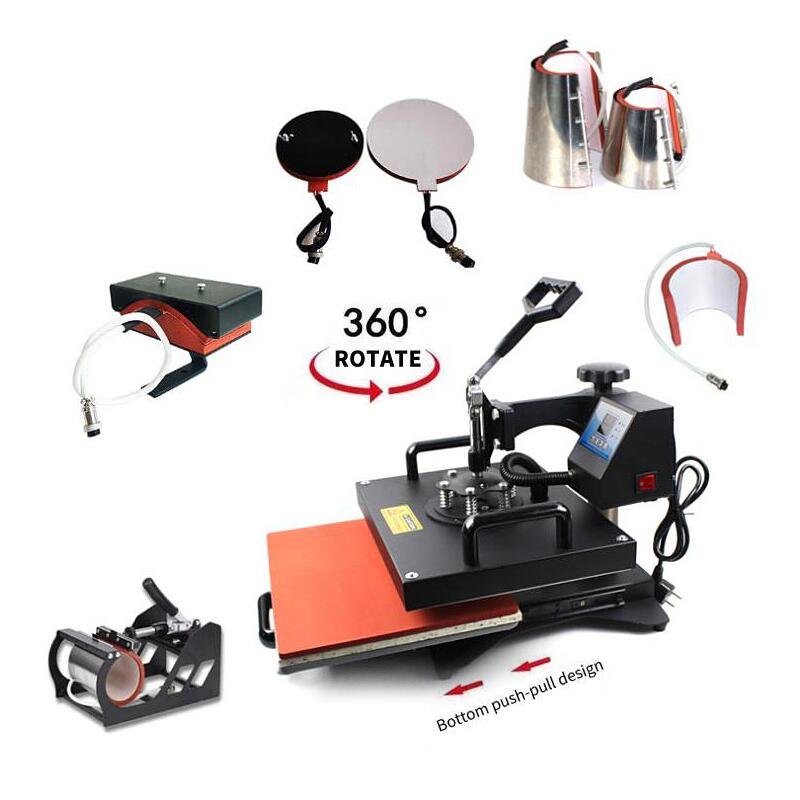 8 in 1 combo heat press machine
