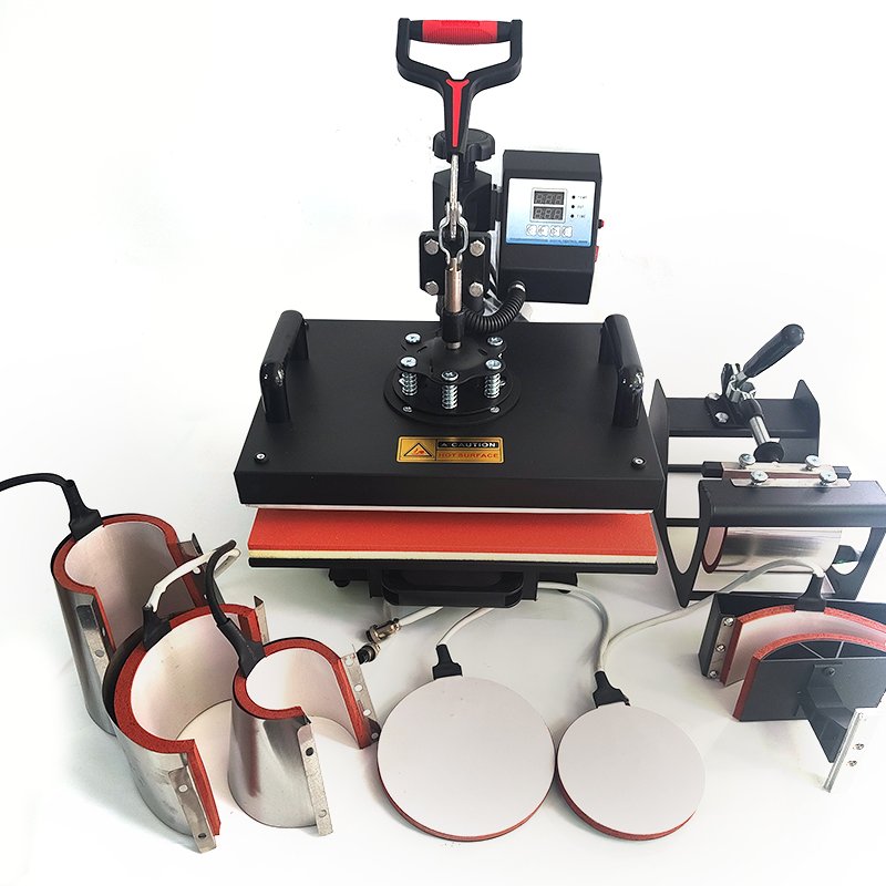 8 in 1 combo heat press machine