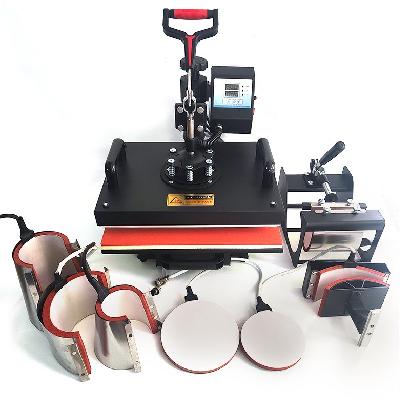 8 in 1 combo heat press machine