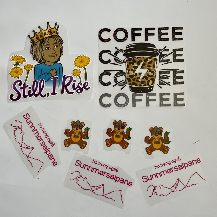Wholesale custom designs iron on printable plastisol vinyl film designs press sticker logo heat transfer printing for t shirts