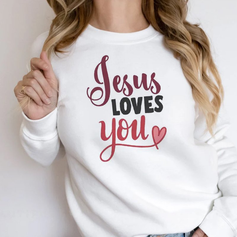 Wholesale Custom Jesus Love You Printing Transfer Custom Plastisol Heat Screen Print Transfers for T-shirt