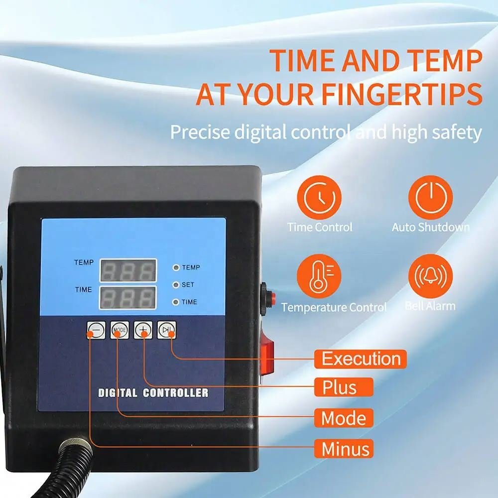 15 In 1 Combo Heat Press Machine T Shirt Heat Transfer Machine