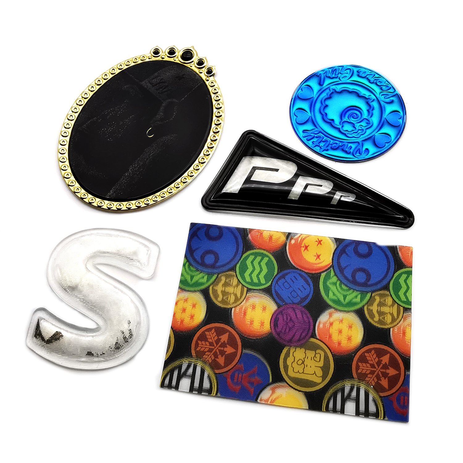 Heat Transfer Printing Personalized Design Custom Football Team Club Logo TPU Patches