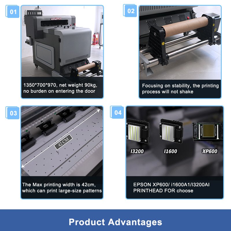 2 in 1 A3 dtf printer printing machine transfer drf dft imprimante impresora dtf printer a3 machine i3200 xp600 30cm dtf printer