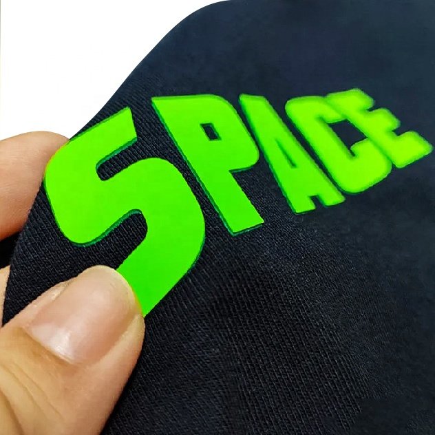 Custom Heat Transfers Logo Vinyl Clothing Labels Patches Designs Iron On T-Shirts For Clothes 3d Silicone Printing Label