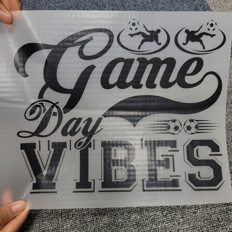 Custom Designs Quick Turnaround Direct To Film DTF Game Day Heat Transfers