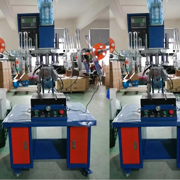 Conical Heat Transfer Printing Machine For PP PE Plastic Bucket Pail Barrel