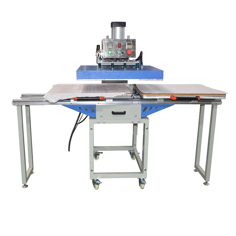 Semi-automatic multi-functional pneumatic electric heating heat press transfer printing machine for sublimation ornament blank