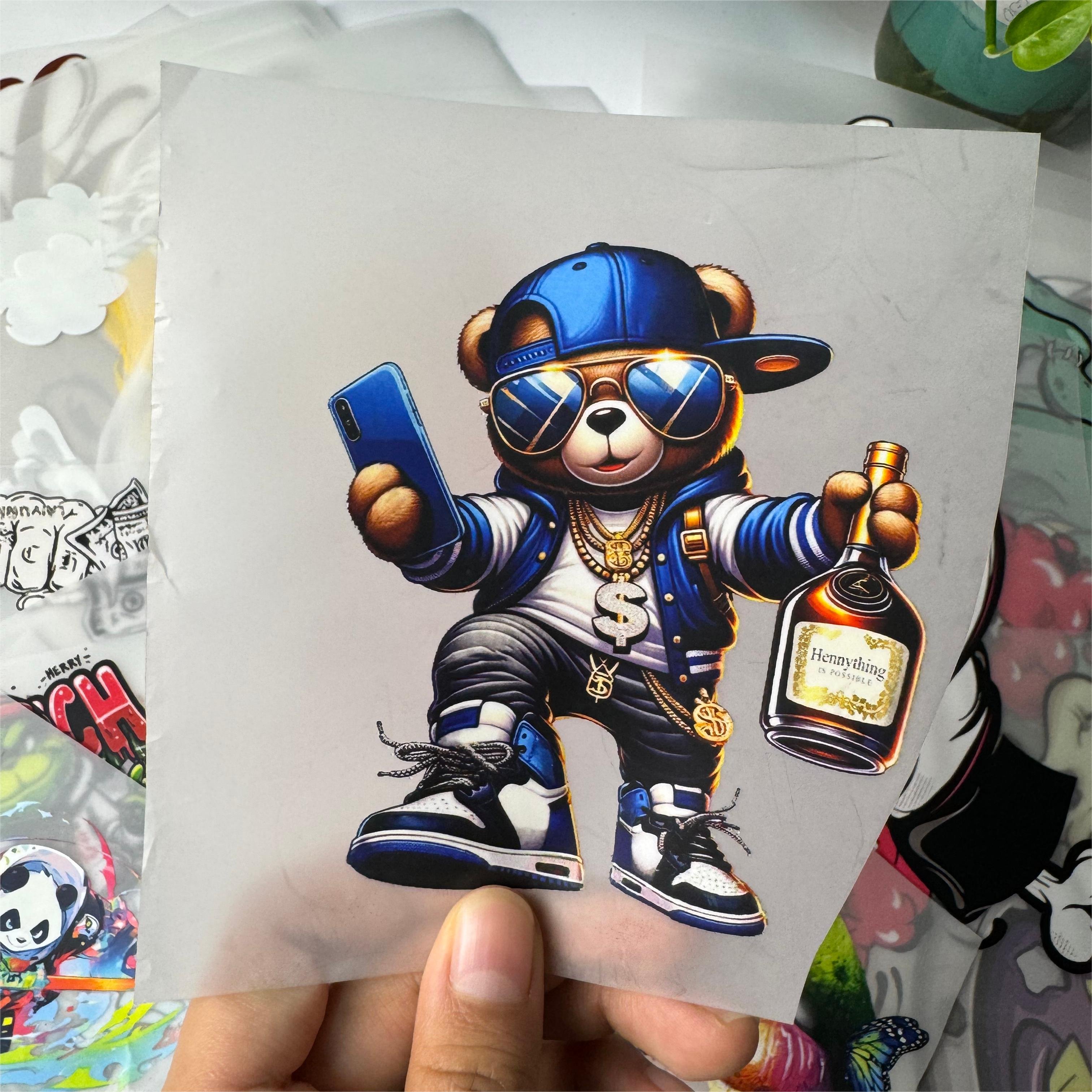 High Quality Vinyl Heat Transfer Waterproof Labels for DTF T-Shirts & Mugs Wholesale Fashion Sticker Printing Product