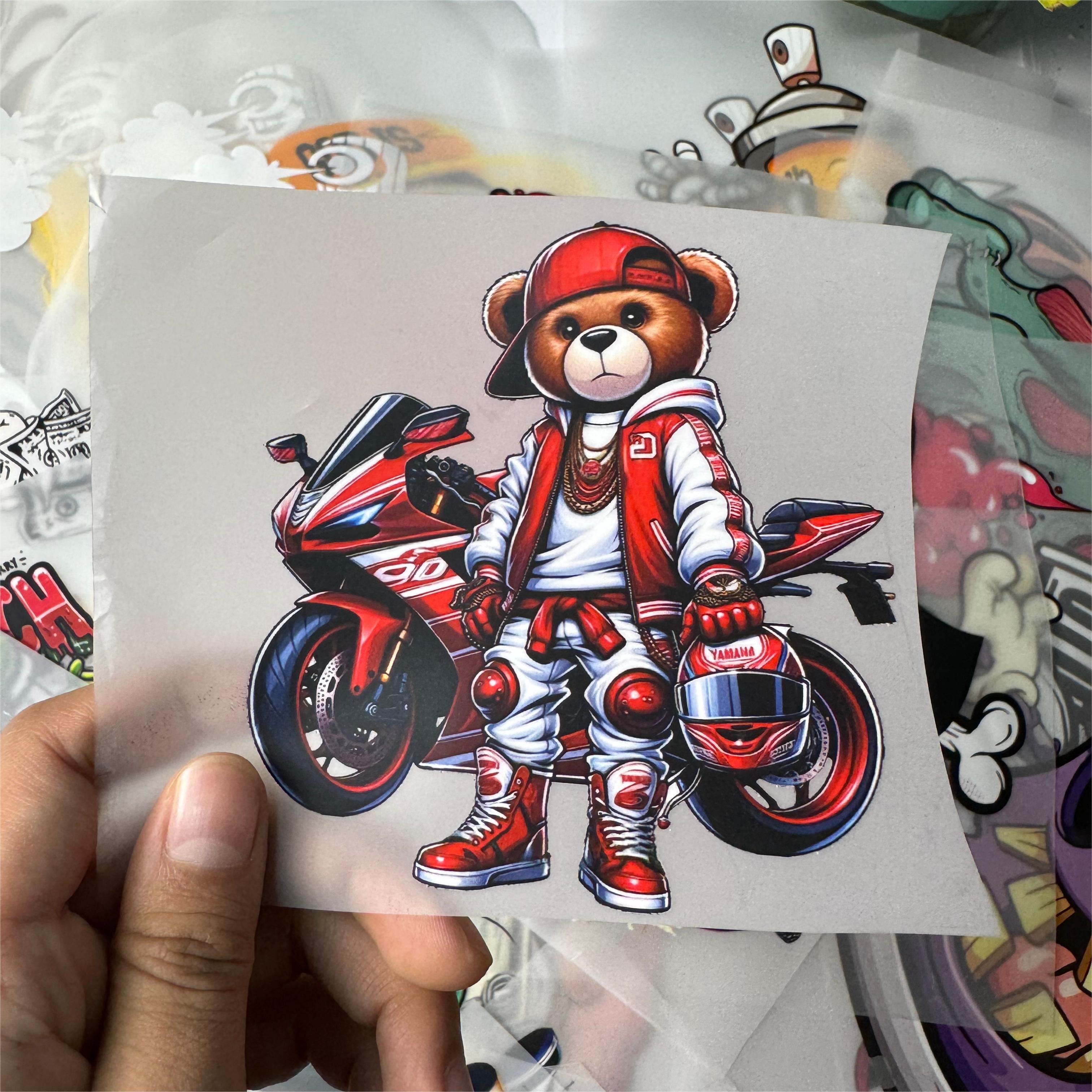 High Quality Vinyl Heat Transfer Waterproof Labels for DTF T-Shirts & Mugs Wholesale Fashion Sticker Printing Product