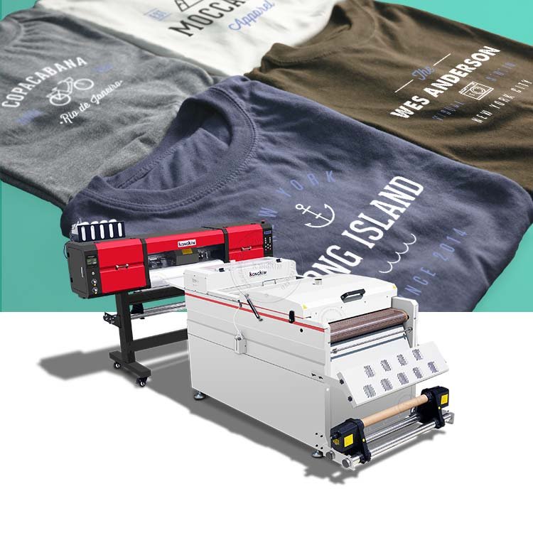 Good Quality Fluorescent Ink A3 A2 DTF Printer with Heat Transfer PET Film