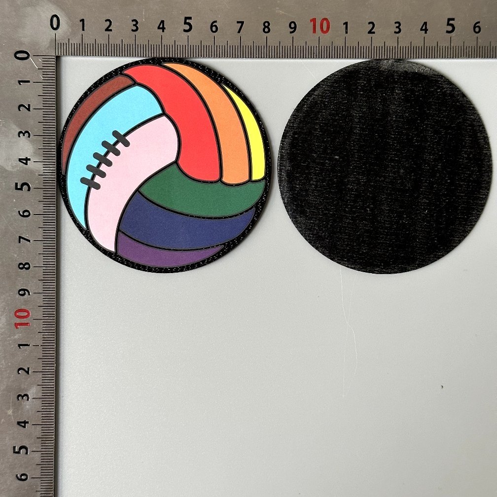 Custom Silicone Raised Logo Tatami Fabric High Density Rubber Heat Transfer 3D Silicone Patches for Clothing