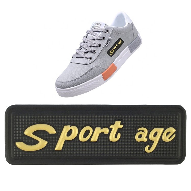 Custom Clothing 3D Raised Logo Tpu And Silicone Heat Transfer Printing Brand Pattern Shoes Patch