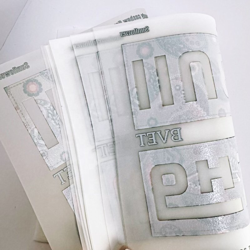 Wholesale DTF Ready To Press Custom Design Heat Press Stickers Transfer Heat Transfer Printing Stickers On T Shirt